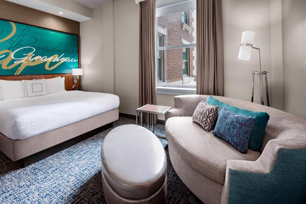 One-Bedroom King Suite with Sofa Bed interior